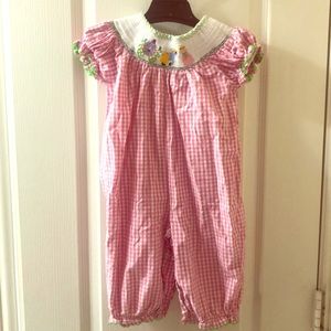 Smocked princess bubble